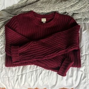 Maroon Sweater